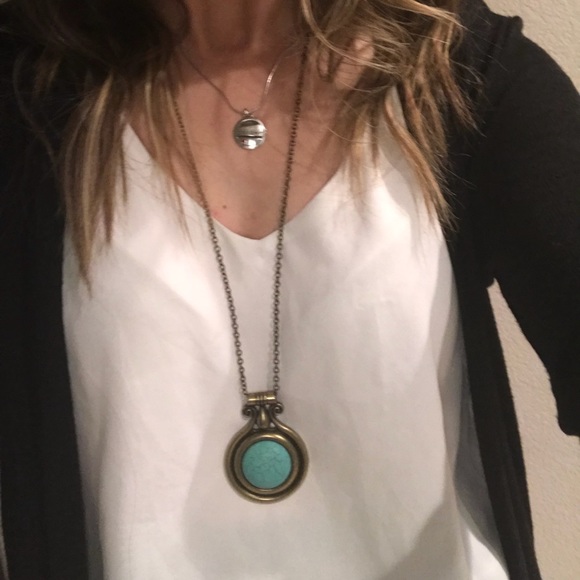 Turquoise Pendant Necklace - Picture 4 of 5